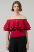 Genoa Kaila Off the Shoulder Sweater Top